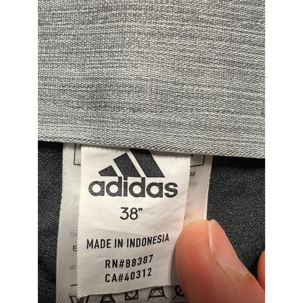 Adidas Ultimate365 Golf Shorts Mens 38 Grey Excellent Stretch Performance